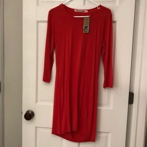 Michael Stars red dress